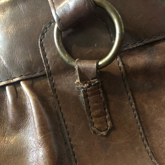 Vintage real leather Old Lady Bag - Picture 11 of 11